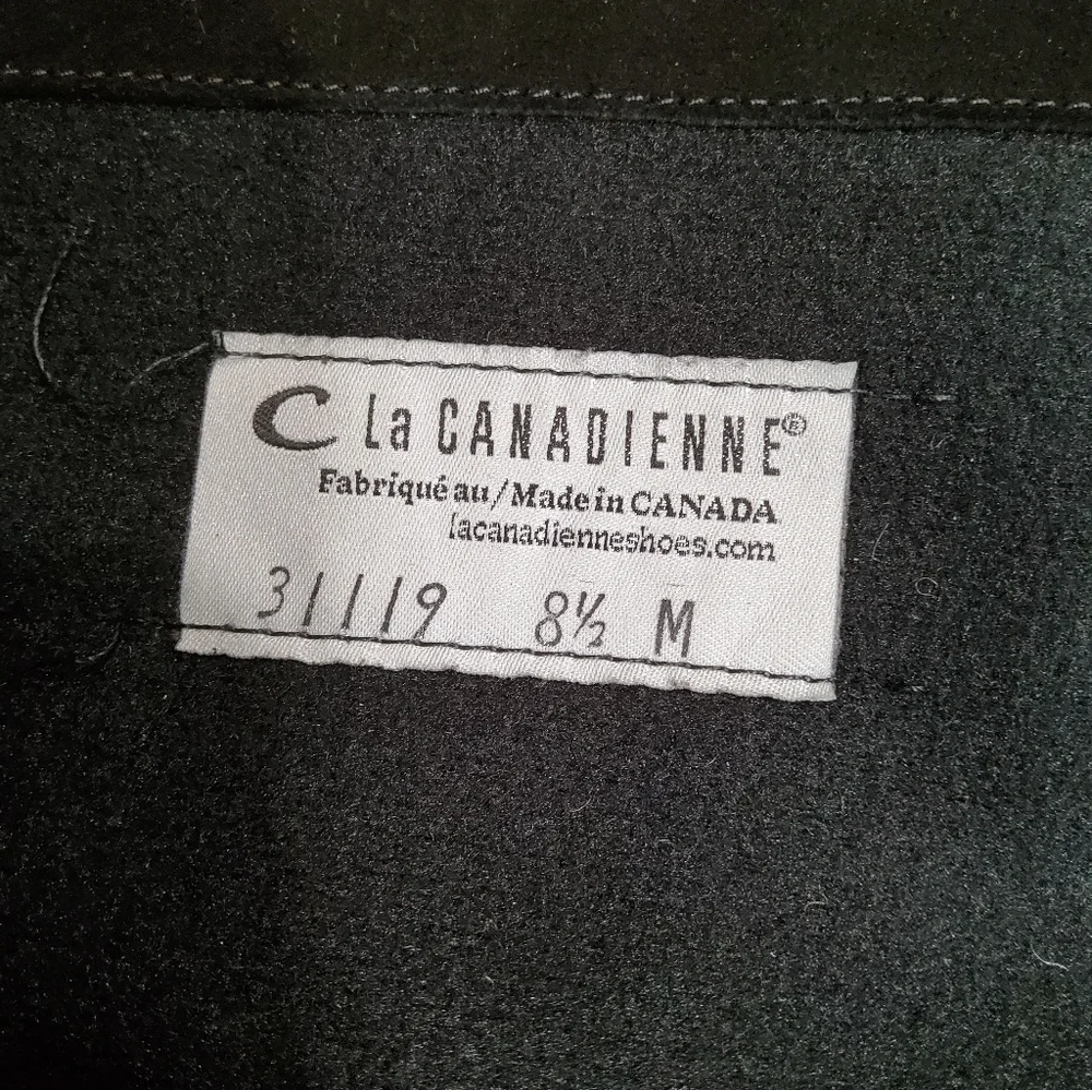 La Canadienne Suede Tall Boots Size 8,5